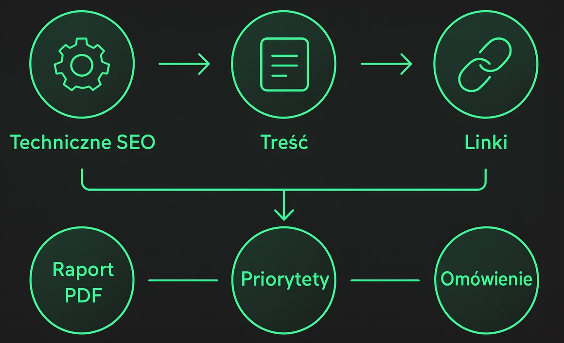Analiza do skutecznego pozycjonowania – wizualizacja